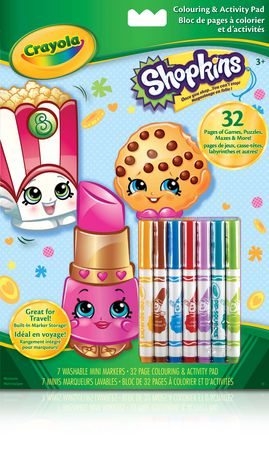 Shopkins Colouring & Activity Pad