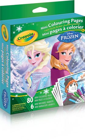 Frozen Mini Colouring Pages