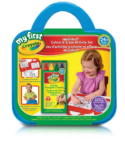 My First Washable Colour & Erase Activity Set