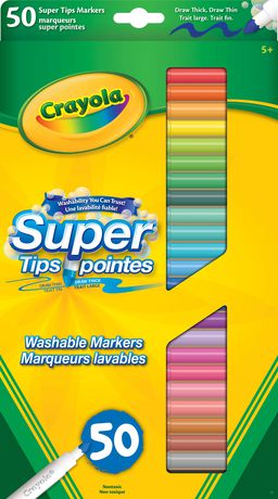 Super Tips Washable Markers