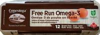 Conestoga Farms Free Run Omega-3 Large Brown Eggs