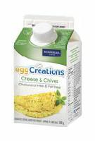 Egg Creations Cheese & Chives Liquid Egg Product