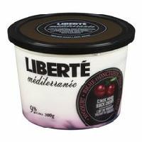 Liberté Méditerranée Yogourt 9% MF - Black Cherry