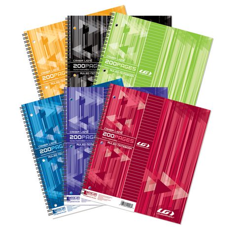 Spiral notebook