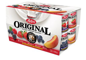 Astro Original Balkan Style All-Natural Peach/Strawberry/Blueberry/Fieldberry Yogourt