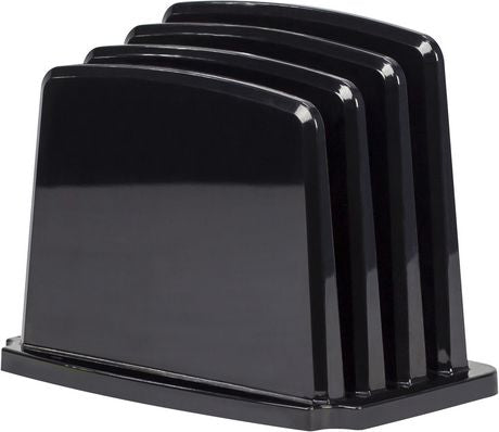 Modern Gloss Vertical Sorter - Black