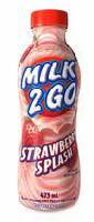 MILK 2 GO Strawberry Splash Milk