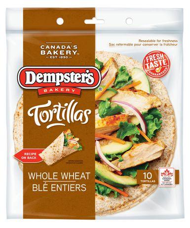 Dempster's 10" Whole Wheat Tortillas