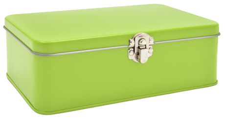 Large Green Pencil Tin