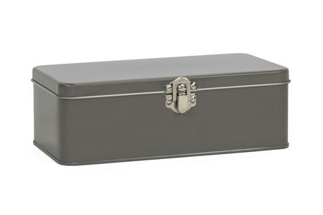 Grey Large Pencil Tin