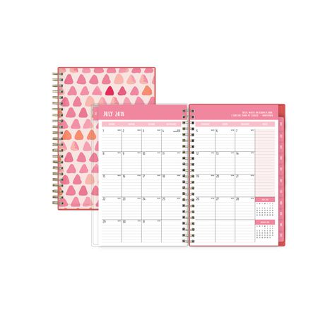 Lorna Medium Weekly/Monthly Cyo Planner for 2018-19