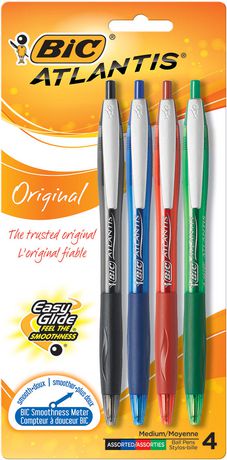 Atlantis Assorted Retractable Pen