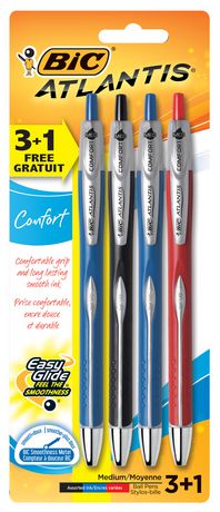 Atlantis Comfort Ball Pen Retractable Medium Point