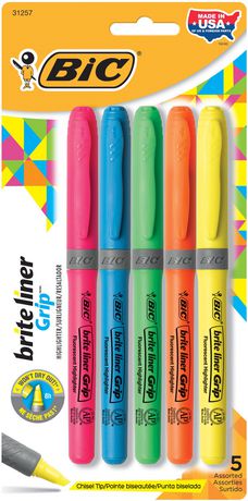 Assorted Grip Brite Liner