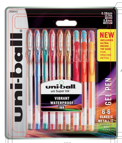 Medium Point 0.7mm And Ultra Micro Point 0.38mm Pens