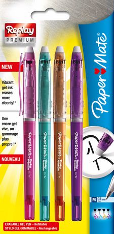0.7mm Replay Premium Erasable Gel Pen