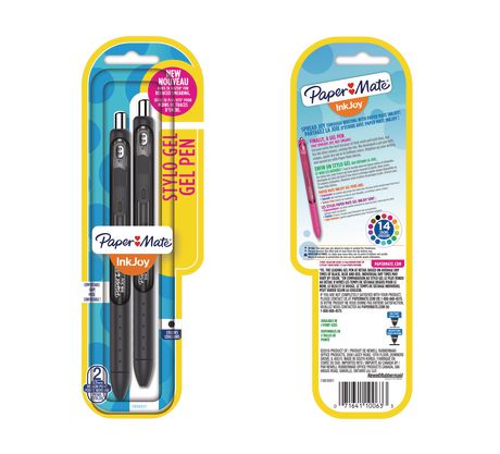 InkJoyMedium Point Black Gel Pens