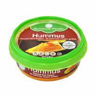 Summer Fresh Roasted Red Pepper Hummus