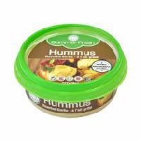 Summer Fresh Roasted Garlic Hummus