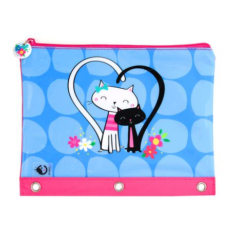 Furrytail Collection Binder Pouch for 3 Ring Binder