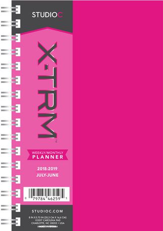 Medium Weekly Monthly Academic Year Planner
