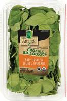 Fresh Attitude Organic Baby Spinach