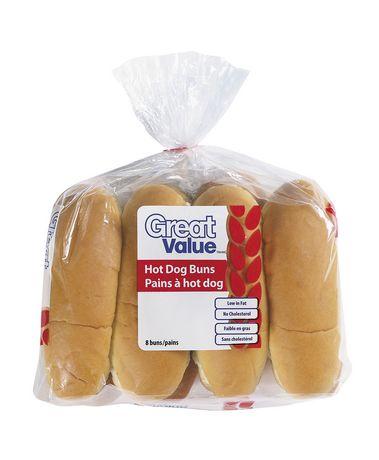 Great Value Hot Dog Buns