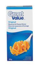 Great Value Original Macaroni & Cheese Dinner