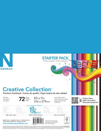 Creative Collection 18-Colors Premium Cardstock