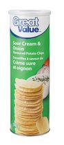 Great Value Sour Cream & Onion Flavoured Potato Chips
