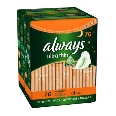 Ultra Thin Pads Overnight