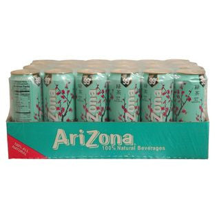 Green Tea Ginseng & Honey Cans