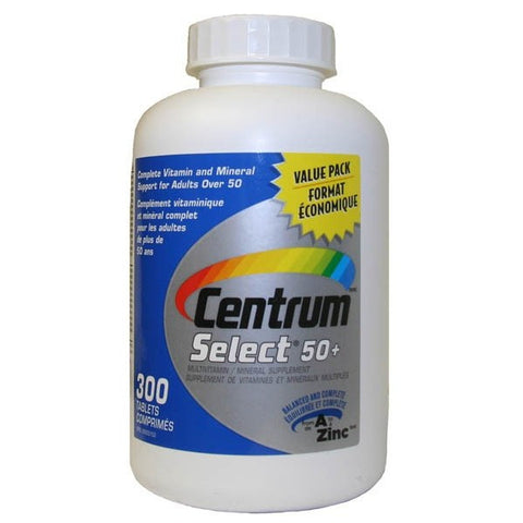 Select 50+ Multivatamins & Minerals