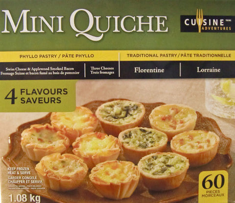 Mini Quiches Assorted