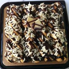 Cream Puff Brownie Cake