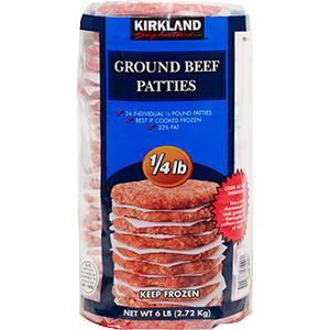 Lean Beef Burger Patties