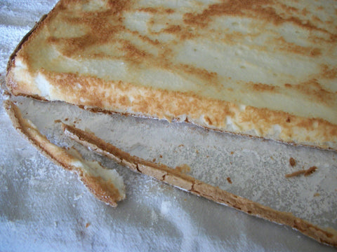 Lemon Cream Cheese Crisp Cake