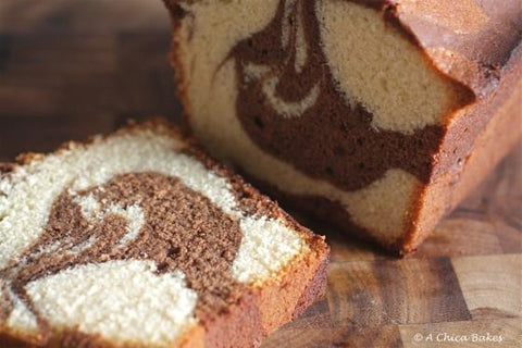 Marble Loaf Cake (Peanut Free)