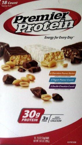 Premier Protein Bars - Variety Pack