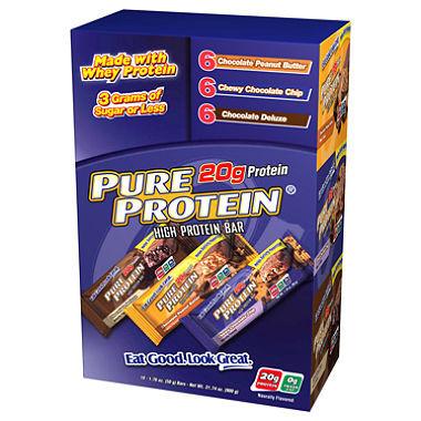 Pure Protein Bars Variety Pack