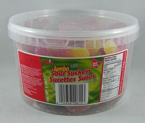Jumbo Sour Suckers