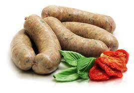 Sun Dried Tomato & Basil Chicken & Turkey Sausages