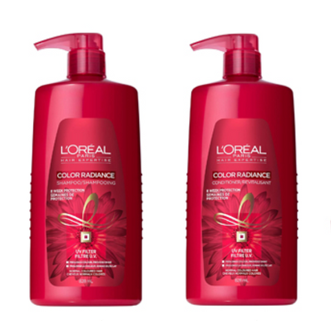 L'Oreal Paris Shampoo & Conditioner - Color Radiance