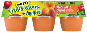 Mott’s Fruitsations +Veggies Unsweetened Peach Apple Carrot Sauce