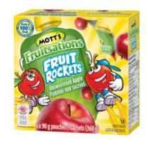 Mott’s Fruitsations Fruit Rockets Unsweetened Apple Sauce