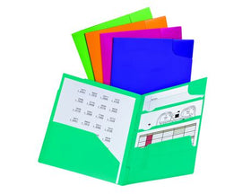 Divide-It-Up 4-Pocket Poly Folder