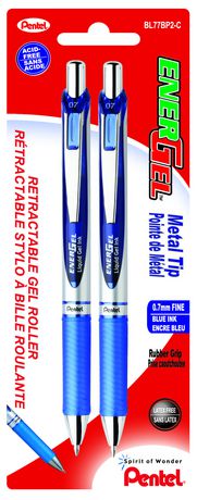 Energel Retractable Roller Pen - Blue