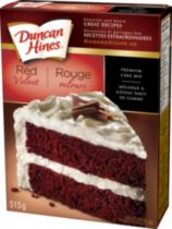 Duncan Hines Red Velvet cake