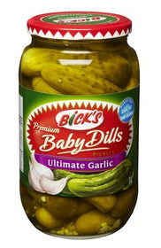 Bick’s Premium Ultimate Garlic Baby Dills Pickles