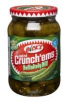 Bick's Mini Crunch'ems Dill Pickles